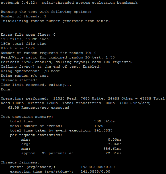 benchmark disques